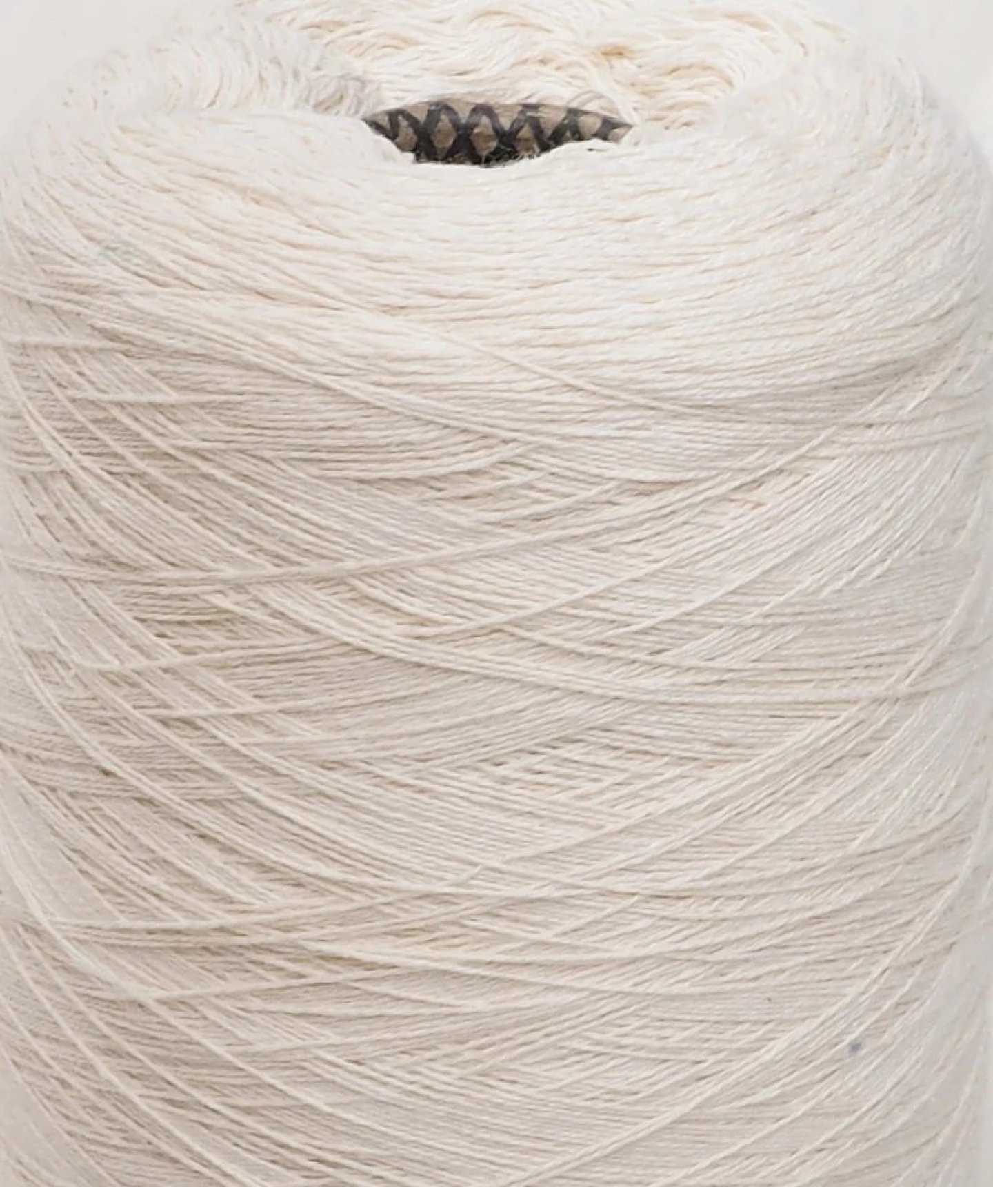 70% hemp 30% cotton twisted yarn close-up
