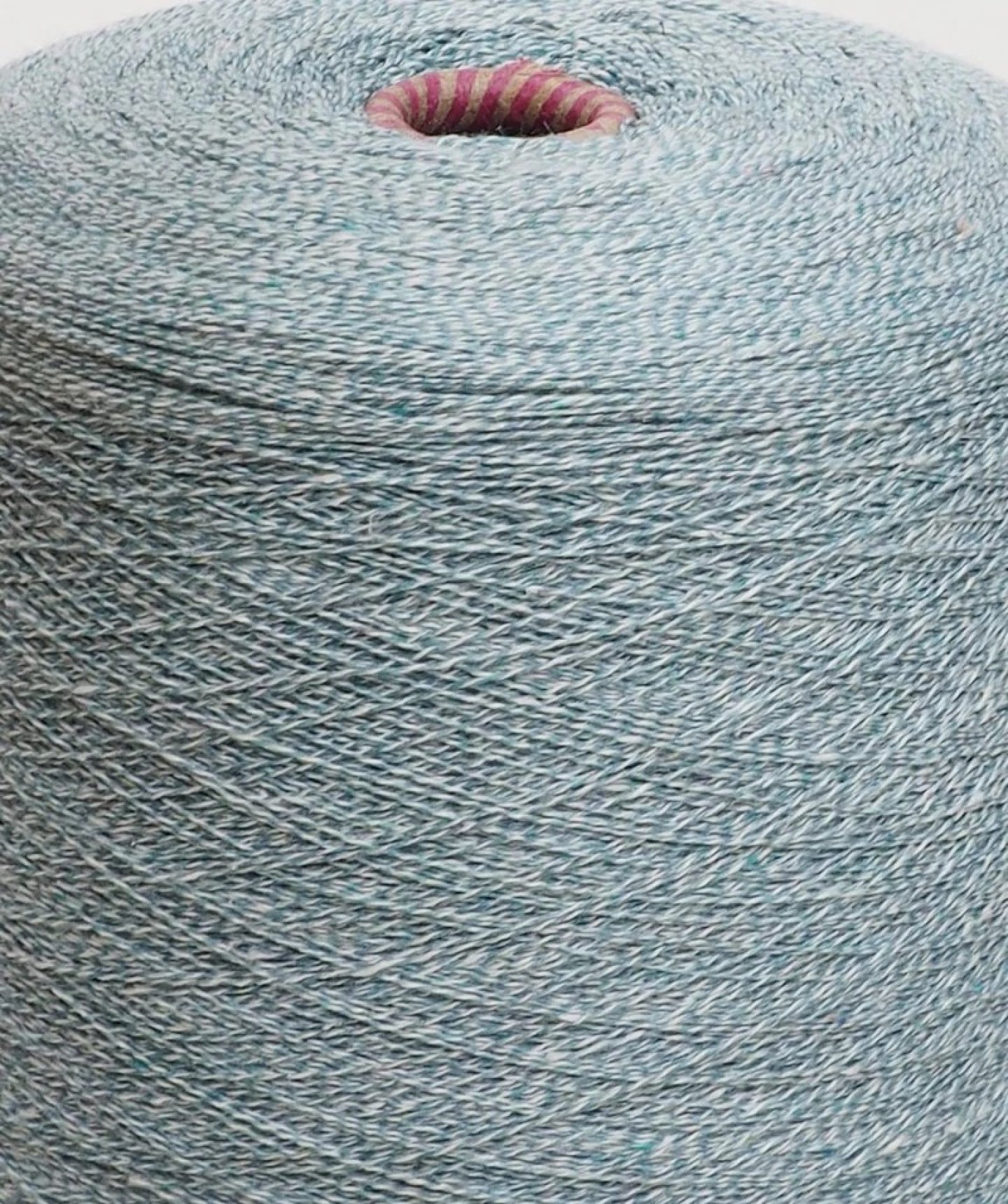 double-ply twisted sustainable yarn texture