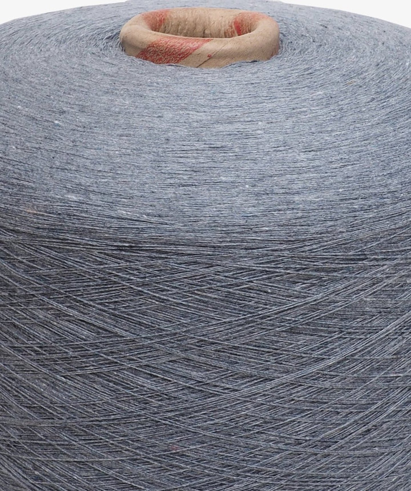 Dark color hemp cotton yarn texture