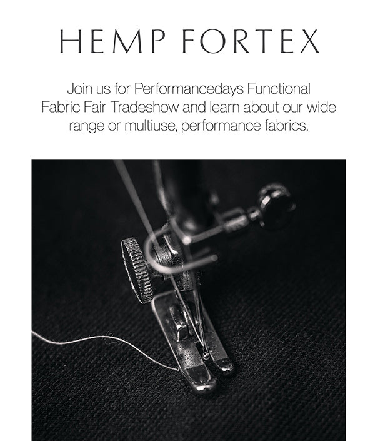 PERFORMANCEDAYS FABRIC FAIR