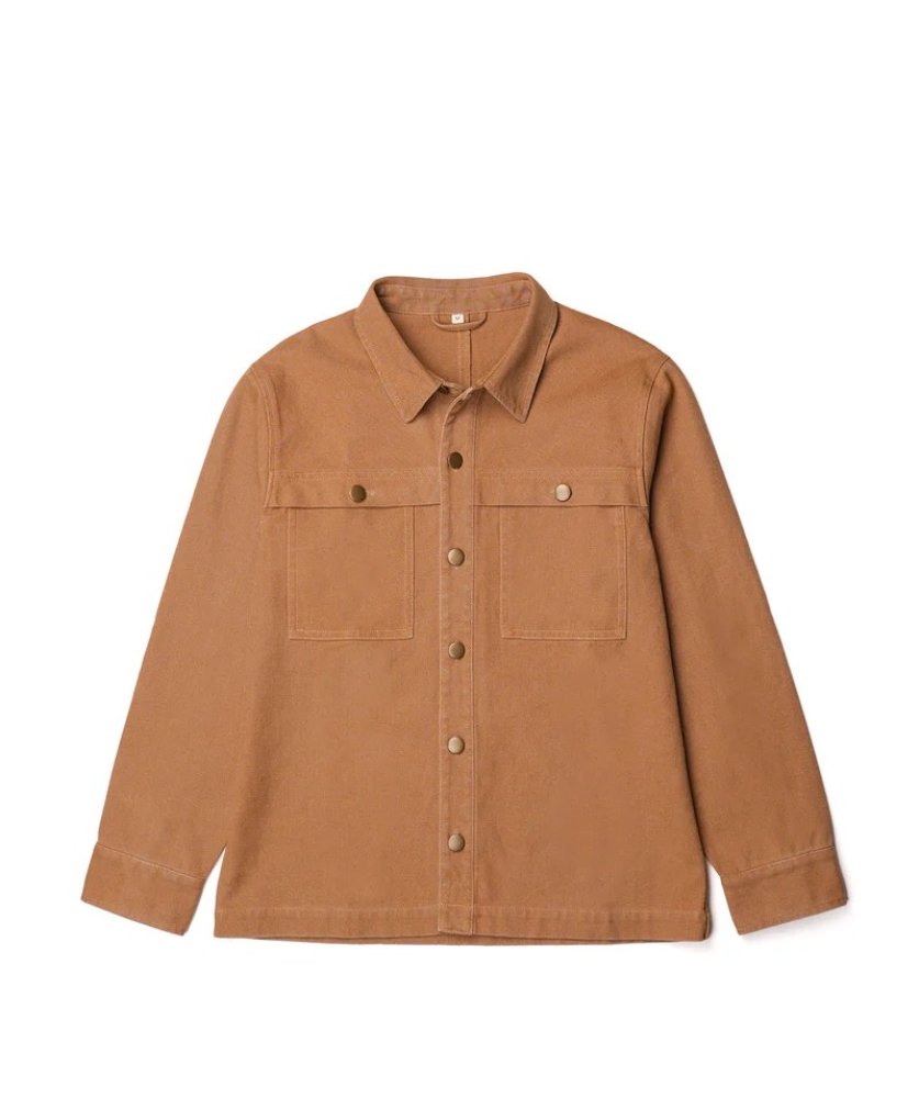 HEMP & ORGANIC COTTON & RECYCLED POLYESTER MEN'S SHIRT