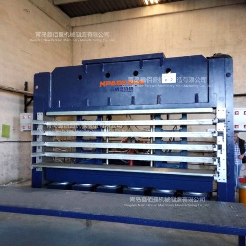 Side plate vulcanizing press