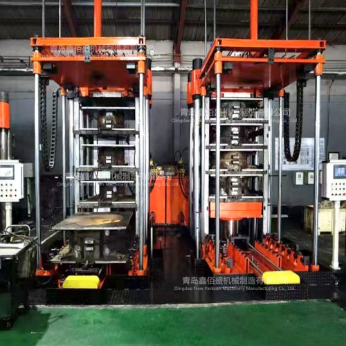 Solid tire vulcanizing machine