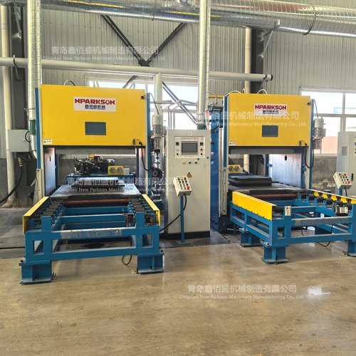 Side plate vulcanizing press