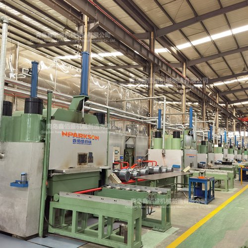 Column type vulcanizing press