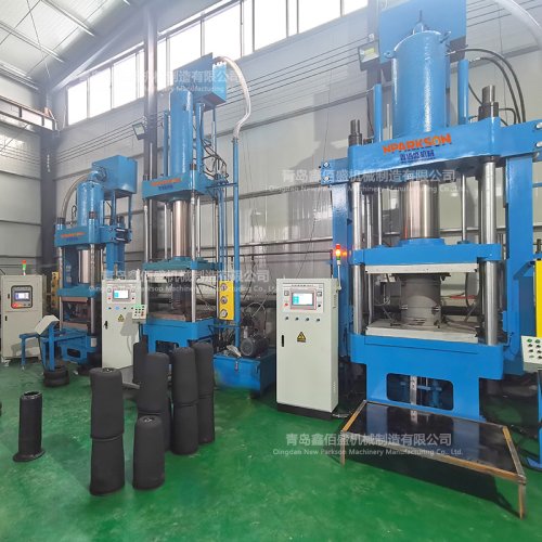 Special vulcanizing machine for air spring