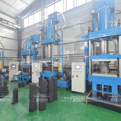 Rubber air spring vulcanizing machine   