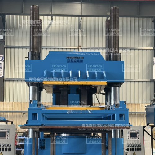 Plate heat exchanger vulcanizing press machine 