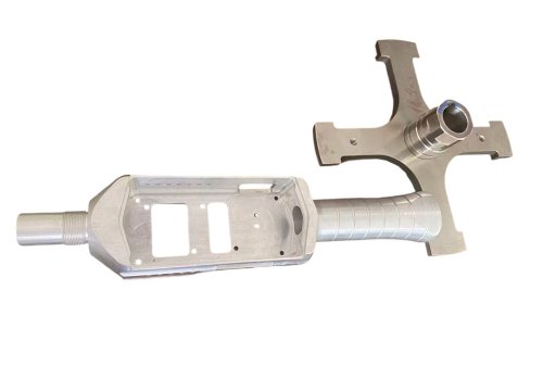 غلاف معدني مطحون