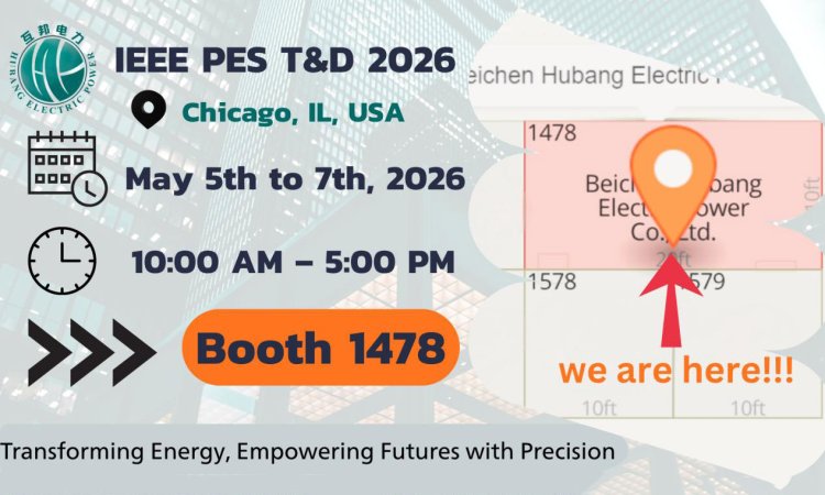 ستعرض شركة جيانغسو هوبانغ أحدث حلول الطاقة في مؤتمر IEEE PES T&D 2026 في شيكاغو