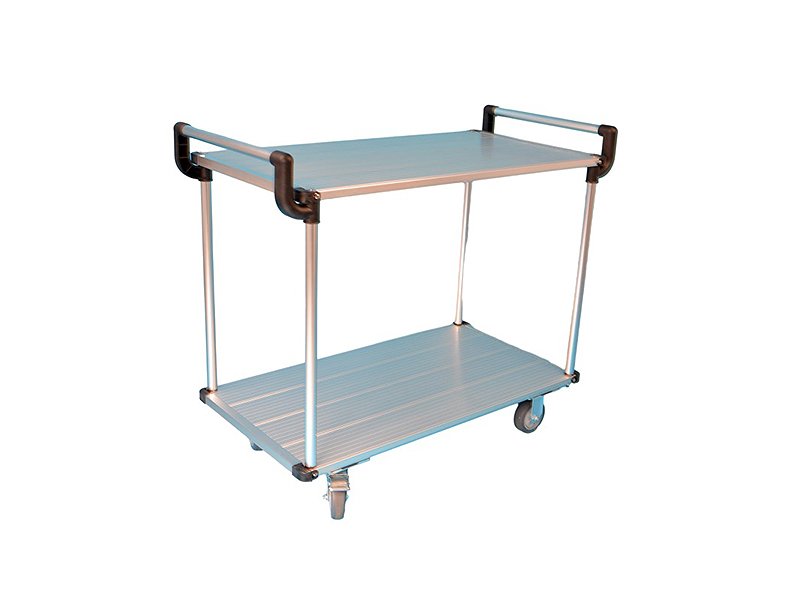 Aluminum Two-Tier Utility Cart RT-TC-003
