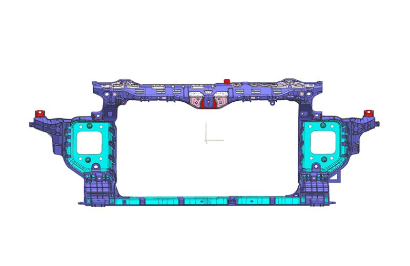 Automotive Interior Mounting Bracket Injection Molds