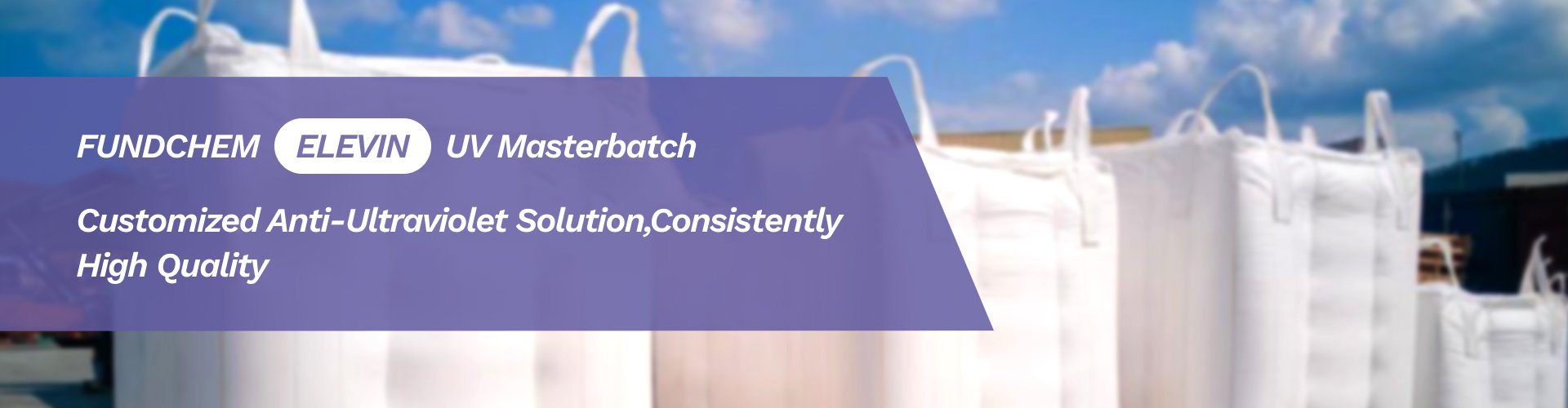 UV masterbatch for bulk bag