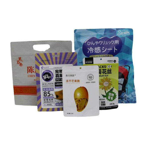 Food Packaging Plastic Matte Snacks Ziplock Mylar Bag