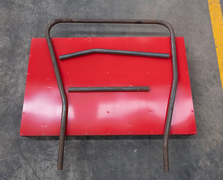 Lifting Platform Guardrail