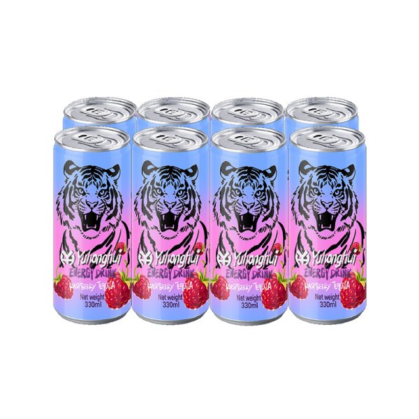 New selling well sleek 330ml Raspberry Agave Flavorenergy beverages (226)