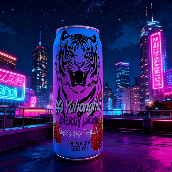 New selling well standard 500ml Raspberry Agave Flavorenergy beverages (257)