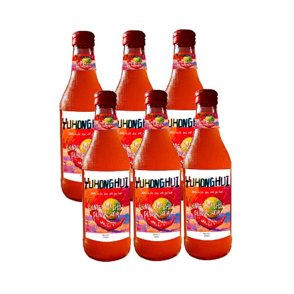 -Premium 360ml Glass Bottle Twist-Off Cap All-Natural Carbonated Lime Chili Soda with Coffee Flavours Bulk Private Label (319)