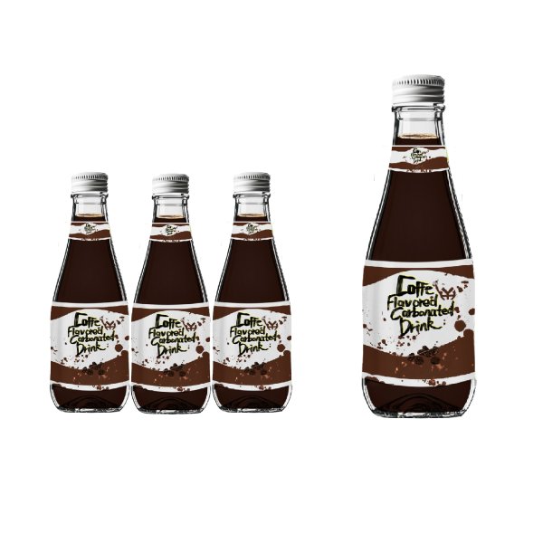 Premium Bulk Carbonated Soda Coffee Vitamin Chocolate Fruit Taurine Infused Glass Bottle Twist-Off Opening for Private Label (294)