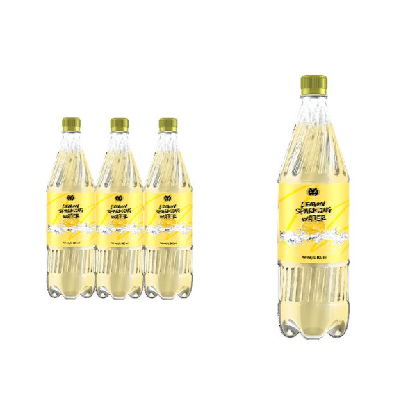 500ml PET - Bottled Sugar - Free Lemon - Flavored Carbonated Drinks OEM ODM Provided with Flavor Customization (394)