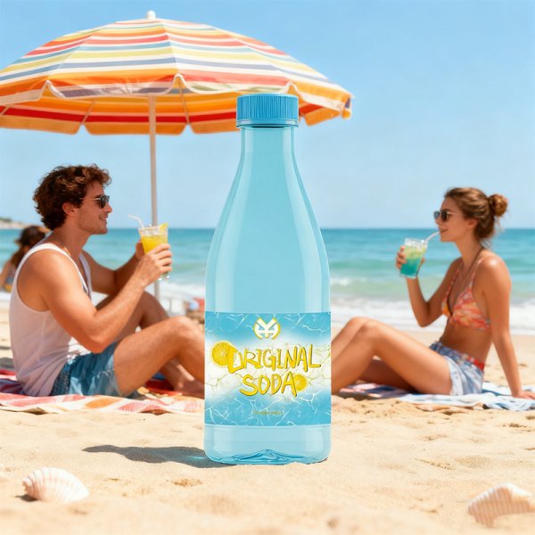 Sugar-Free Carbonated Sparkling Lemon Soda 365ml PET Bottle High Demand OEM Available, Customizable Flavors (361)