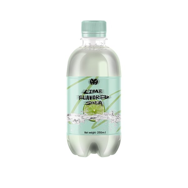 青柠味_0004_1-250mlPET瓶青柠味汽水-250mlPET bottle lime-flavored soda