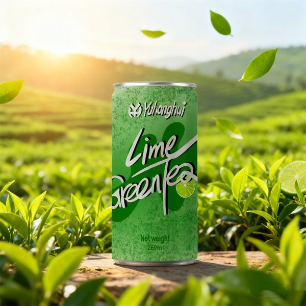 New selling well sleek 269ml Lemon Green Tea (625)