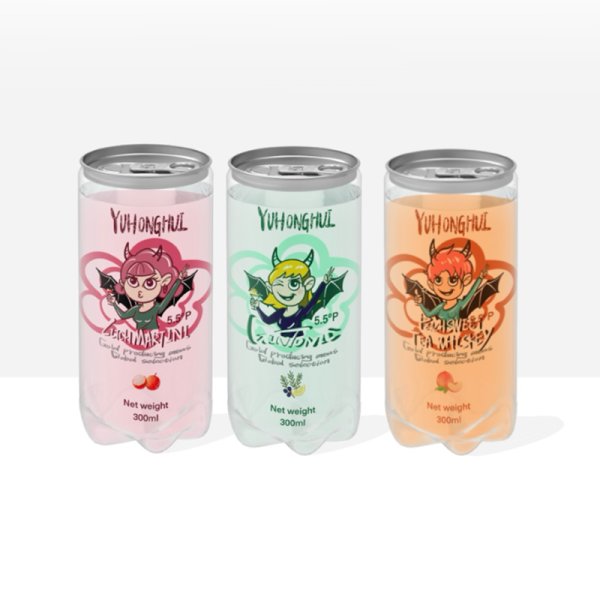 Gin Tonic Cocktail 5.5%vol 355ML, Portable Can to Unlock Comfortable Moments (629)