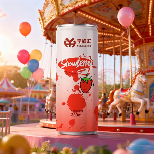 OEM Sleek 330ml Aluminum Cans Puree Soft Drinks in Fruit Flavors Direct Factory Wholesale Price Various Flavor (504)