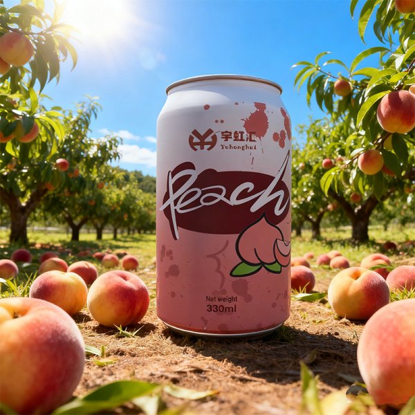 250ML Fruit Drinks Peach Lemon Orange Fresh Flavor OEM Private Label Processing Passion Water Now Sale (547)