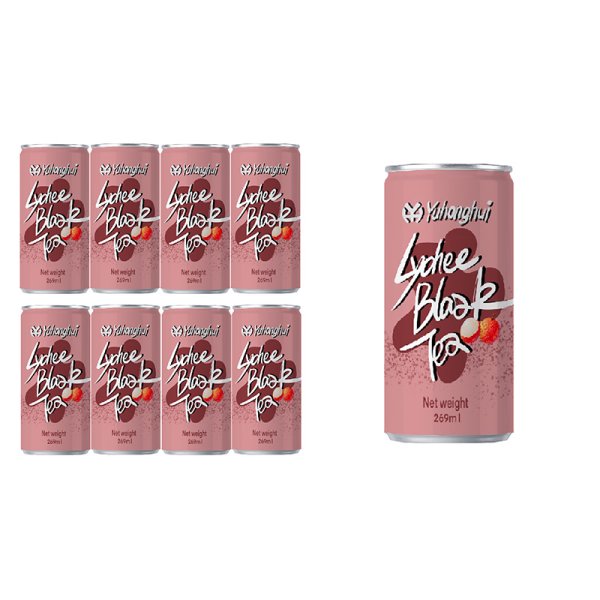 New selling well sleek 269ml Lychee Black Tea (604)