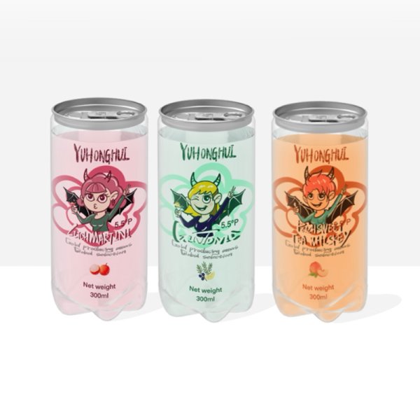 Lychee Martini Cocktail 355ML Can 5.5%VOL, Sweet Lychee Aroma Delights (636)