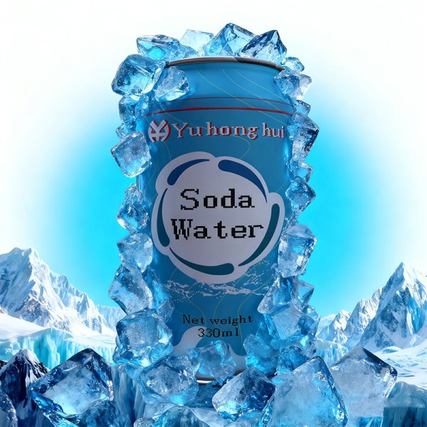 Standard 330ml Aluminum Can Carbonated Original Soda Water Pure Crisp Fizz Sugar-Free Soft Drink with Private Label for Bulk (498)