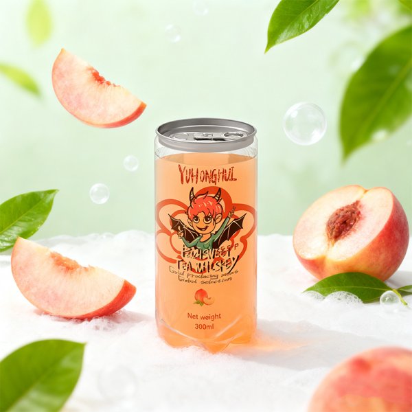 Peach Sweet Tea Whiskey 355ML Can 5.5%VOL Intertwined Peach Tea Aroma with Light Intoxication (639)