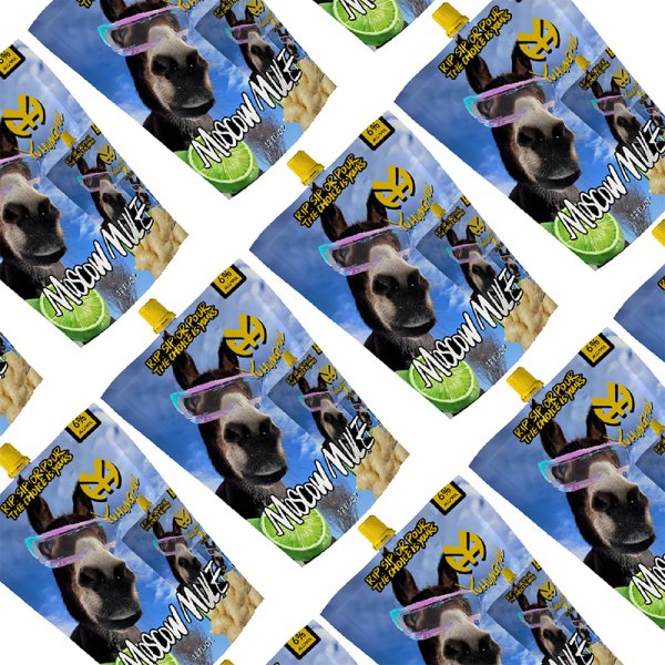 Moscow Mule Cocktail 355ML Pouch 6%VOL, Refreshing Lime & Ginger Hits (661)