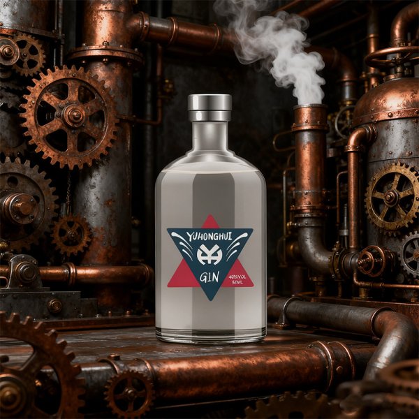 40%VOL Gin 50ml Exquisite Bottle, A Rich Symphony of Juniper and Spices (698)