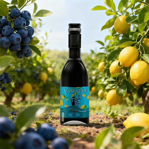 Sour Jujube Blueberry Goodnight Red Wine10%VOL 187ml Small Bottle, Sour & Fruity Aroma for a Good Sleep (732)