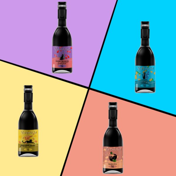 Sour Jujube Blueberry Goodnight Red Wine10%VOL 187ml Small Bottle, Sour & Fruity Aroma for a Good Sleep (733)