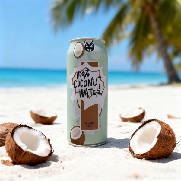 100% Natural Coconut Water – Enjoy Tropical Refreshment, Hydrate and Boost Vitality (774)