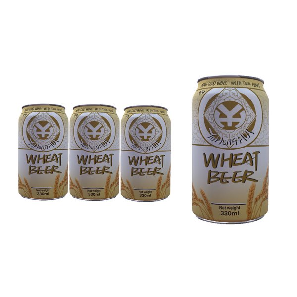 Wholesale Custom Lager Pale Ale Beer 330/500ML Factory Supply Private Label OEM Brand High Steam Beer Best Selling Product (813)
