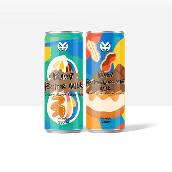 New selling well sleek 330ml Peanut Butter Milk Drink (750)