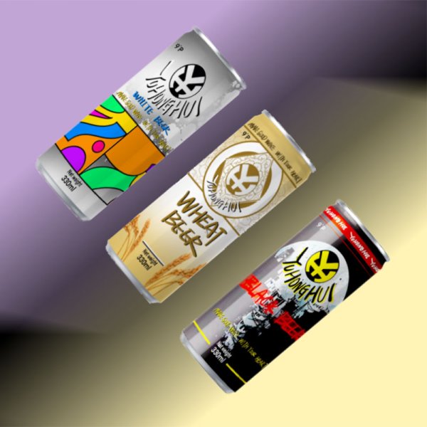 Wholesale Custom Lager Pale Ale Beer 330/500ML Factory Supply Private Label OEM Brand High Steam Beer Best Selling Product (797)