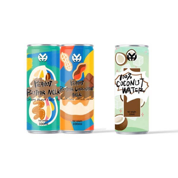 New selling well sleek 330ml Peanut Butter Chocolate Milk (757)