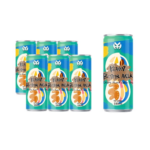 New selling well sleek 330ml Peanut Butter Milk Drink (752)