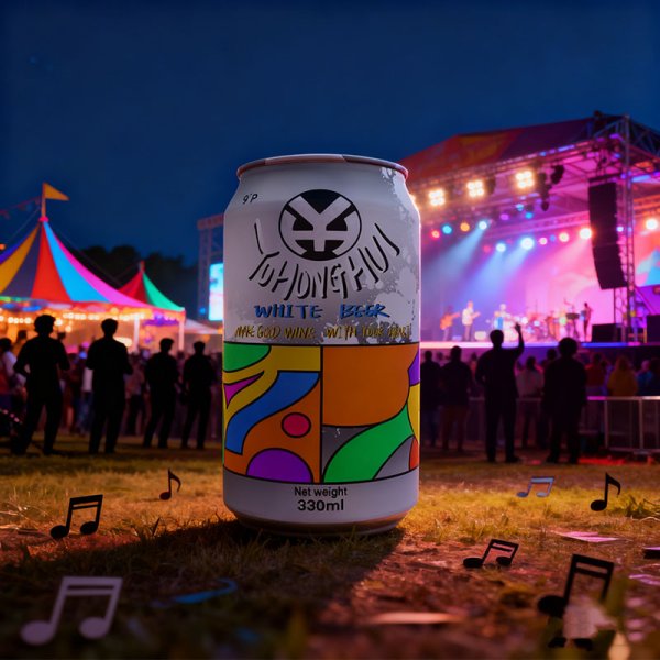 Wheat Fermented Low Alcohol Lager 330ML Aluminum Can Packaging Low Fat Steam Beer White Black Varieties (800)