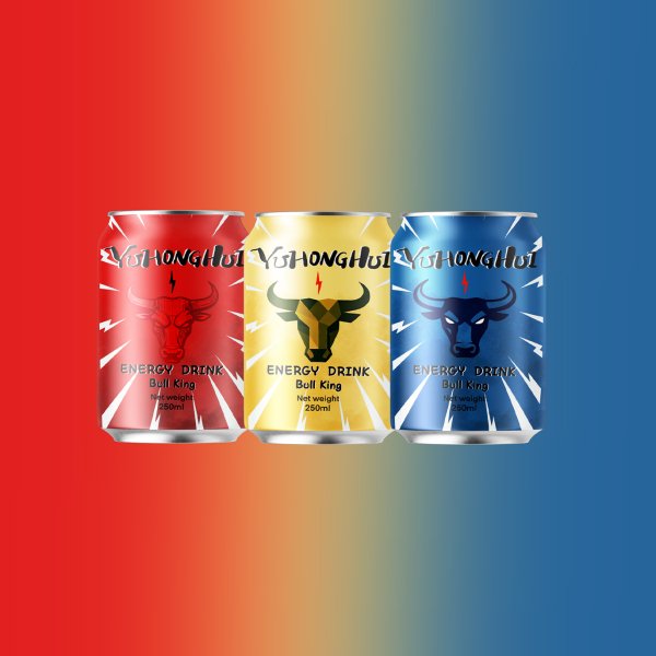 Stubby 250ml Yellow Lightning Energy Drink (927)