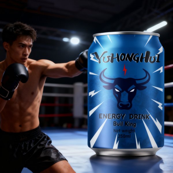 Stubby 250ml Blue Lightning Energy Drink (943)