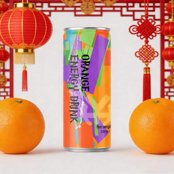 Orange Flavor Energy Drink (1387)