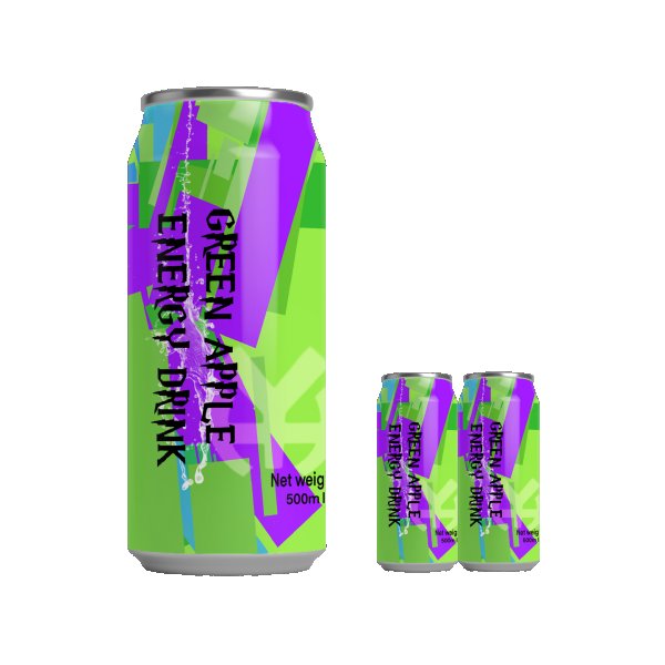 Green Apple Flavor Energy Drink (1493)