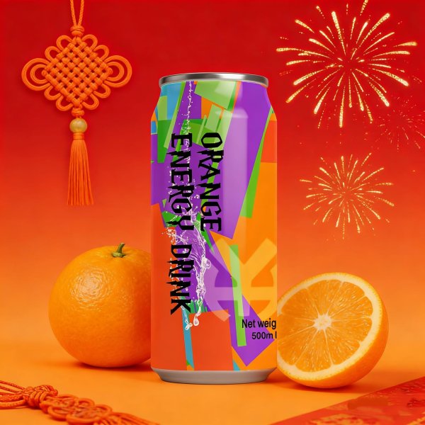Orange Flavor Energy Drink (1522)